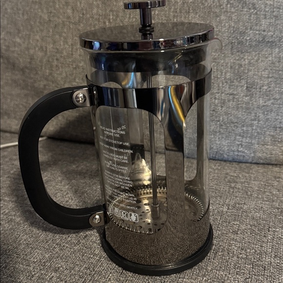 Stainless Steel French Press Coffee Maker - Picture 2 of 6